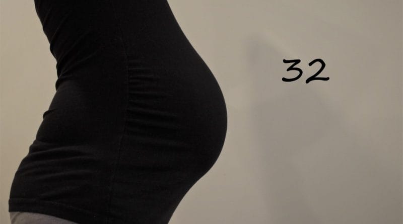 Nosečniški dnevnik 2: 32. teden nosečnosti