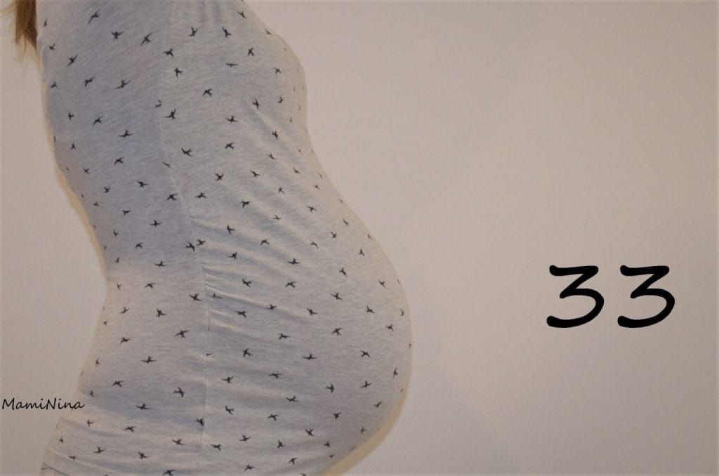 Nosečniški dnevnik 2: 33. teden nosečnosti