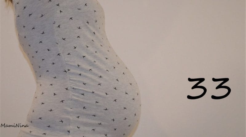 Nosečniški dnevnik 2: 33. teden nosečnosti