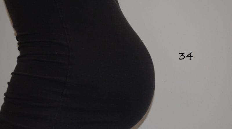 Nosečniški dnevnik 2: 34. teden nosečnosti