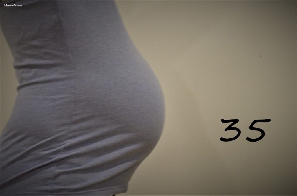Nosečniški dnevnik 2: 35 teden nosečnosti