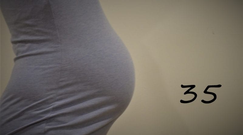 Nosečniški dnevnik 2: 35 teden nosečnosti