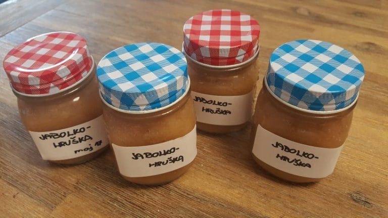 Recept: Domača sadna kašica jabolko-hruška za dojenčke