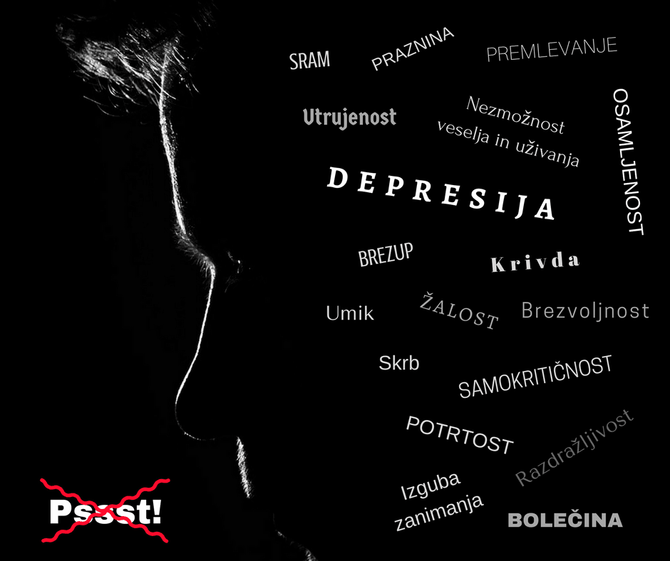 V družini stanuje depresija? Pssst!