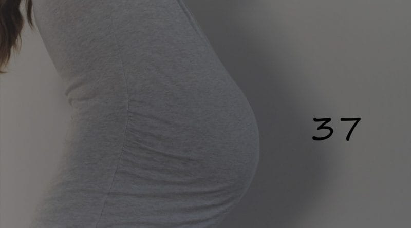 Nosečniški dnevnik 2: 37. teden nosečnosti