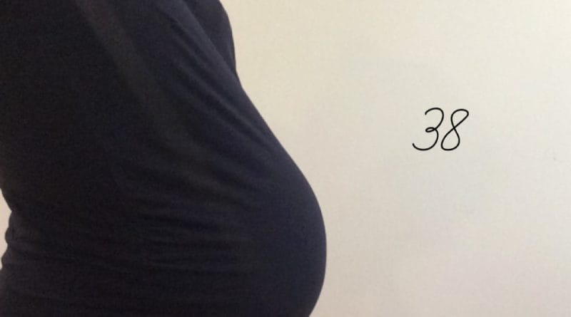 Nosečniški dnevnik 2: 38. teden nosečnosti