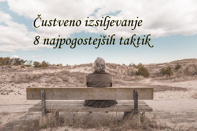 8 najpogostejših taktik čustvenega izsiljevanja