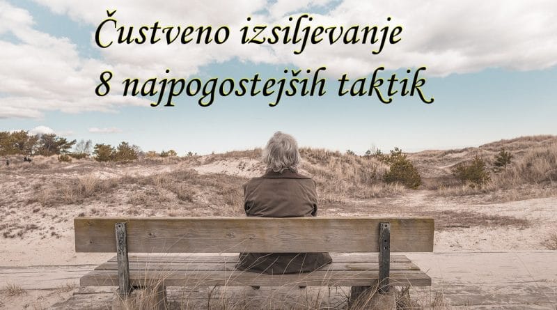 8 najpogostejših taktik čustvenega izsiljevanja