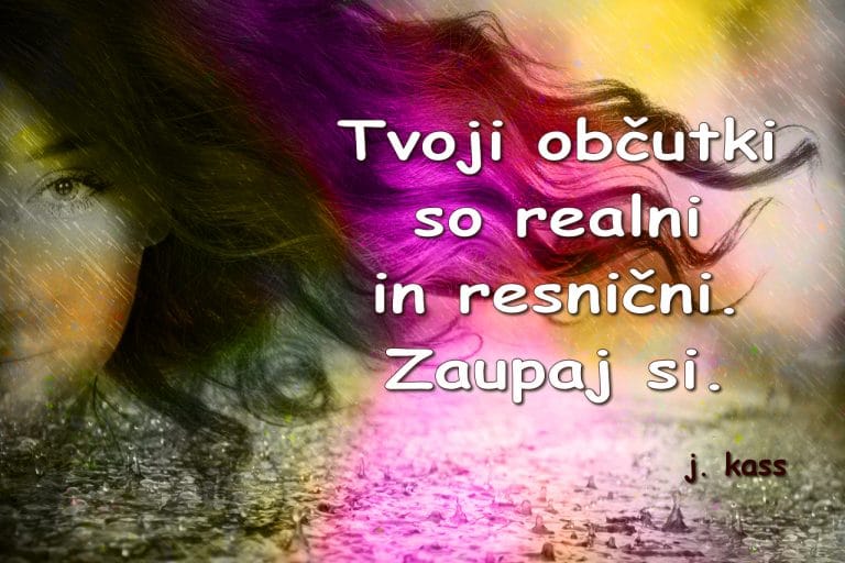 Zaznavajmo več, da bi občutili več; razvojne naloge v prvem letu dojenčka