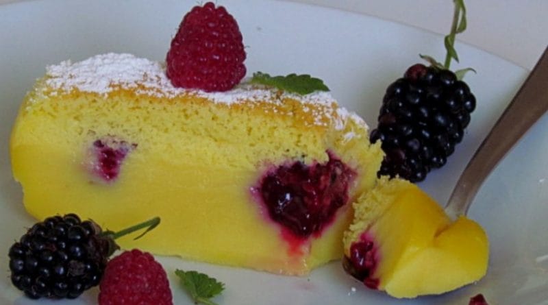 Mariannine čarobne rezine z robidami in malinami