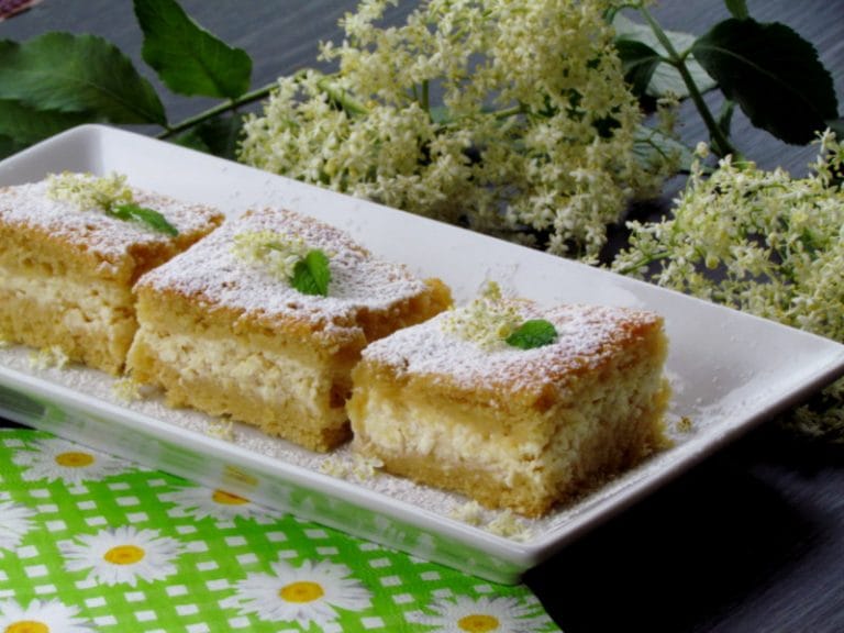 Marianino skutino pecivo z bezgom