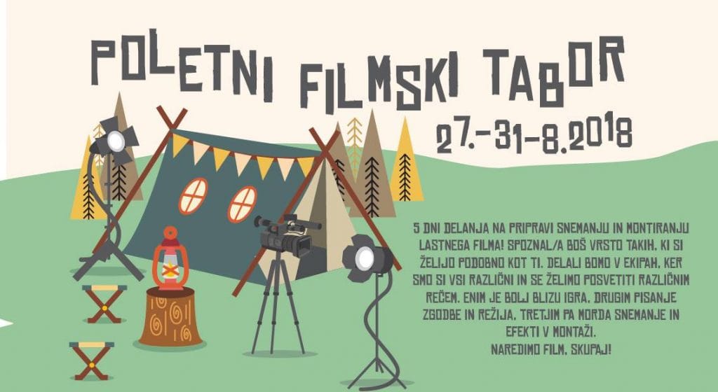 poletni filmski tabor 2018