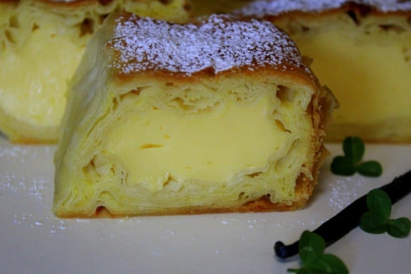 Recept: Marianin vaniljev zavitek s pudingom