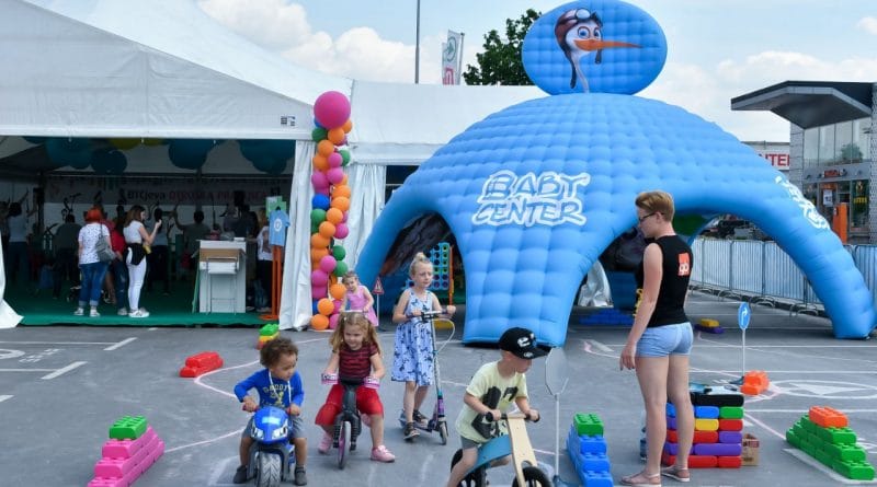 Neskončni svet zabave za najmlajše na Festivalu nakupov in zabave v BTC City Ljubljana