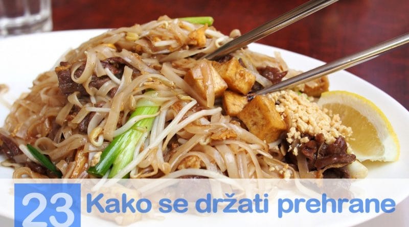 Najboljši vodnik za hujšanje - kako se držati prehrane