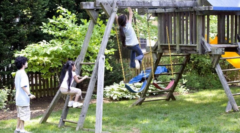 To je nevarno! Tam se ne smeš igrati!