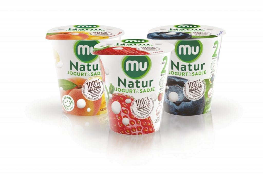 Linija Mu Natur, Jogurt. Sadje in nič drugega.