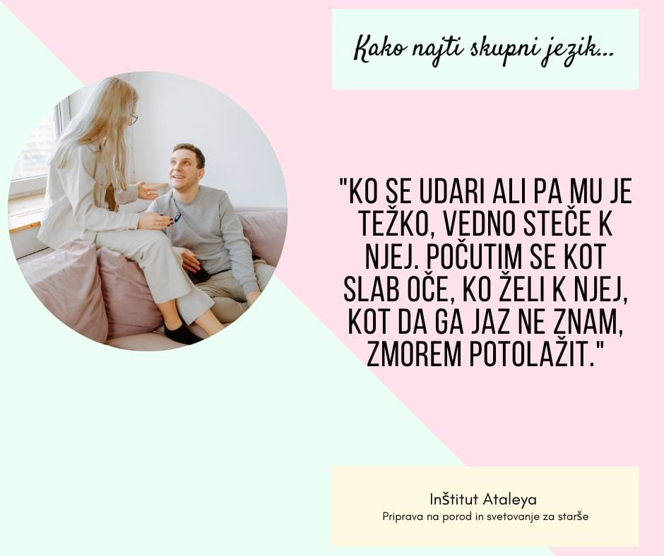 Kako najti skupni jezik ...