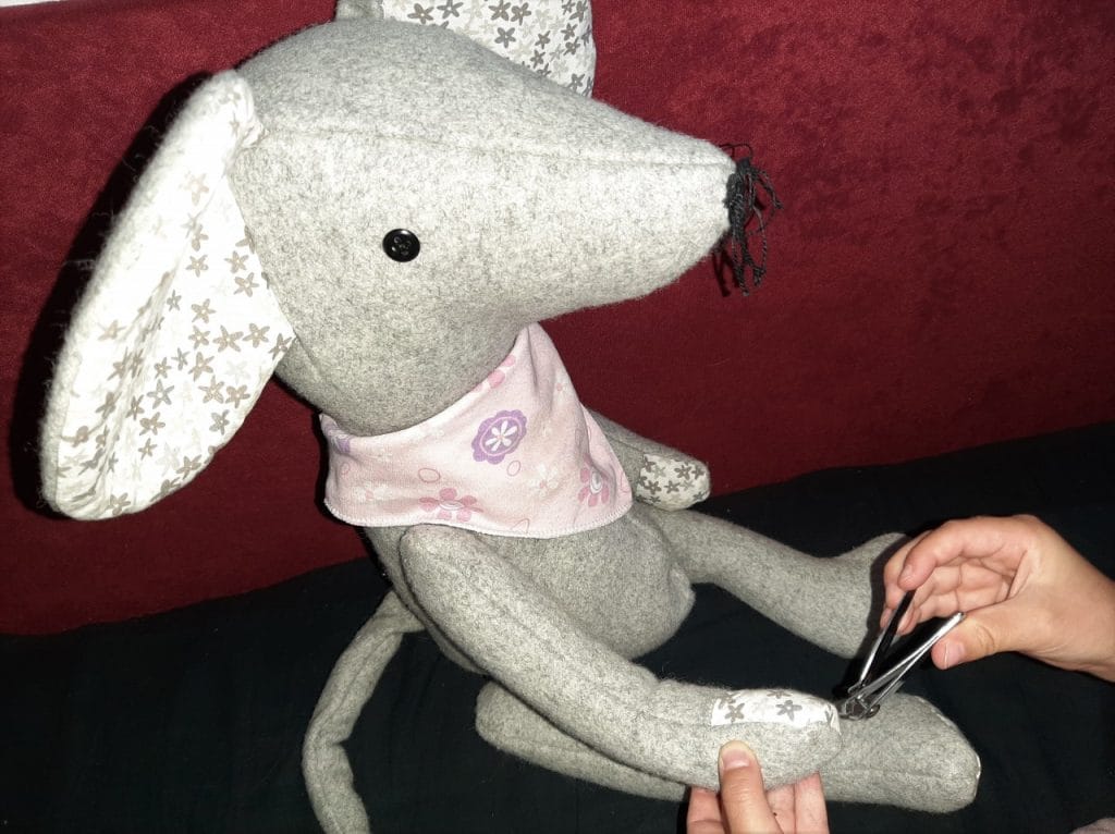 Nohtki, ki so se bali škarjic