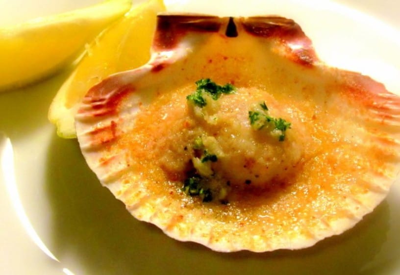 Gratinirane kapesante