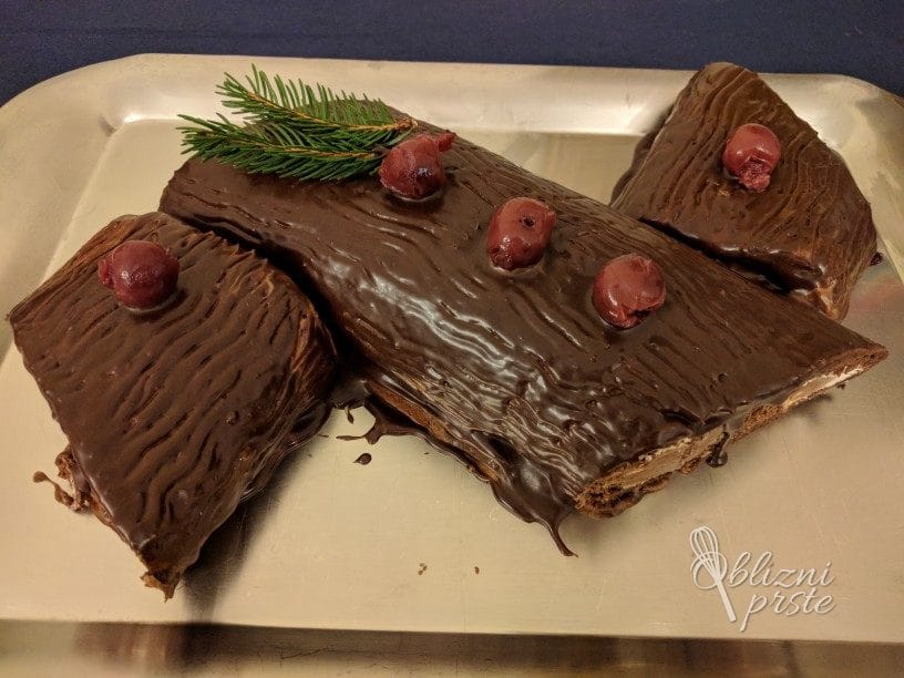 Slastna rolada – Praznično deblo