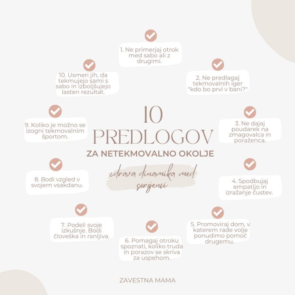 Sorojenci: Od tekmovanja k sodelovanju in od pravičnosti k individualnim potrebam