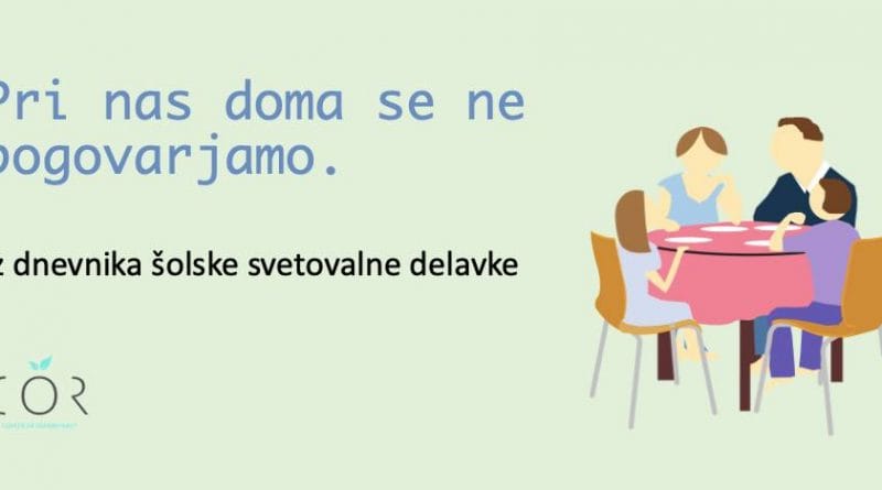 Pri nas doma se ne pogovarjamo