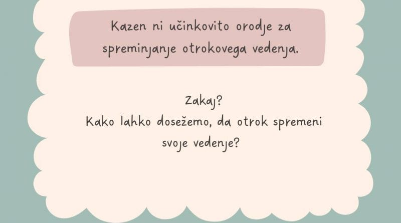 Je kazen učinkovita?