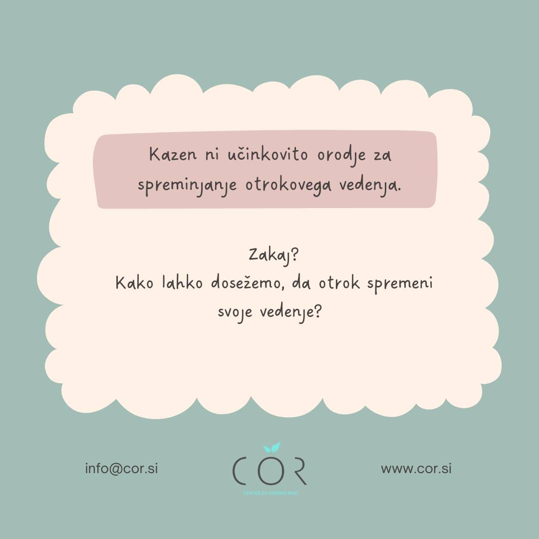 Je kazen učinkovita?