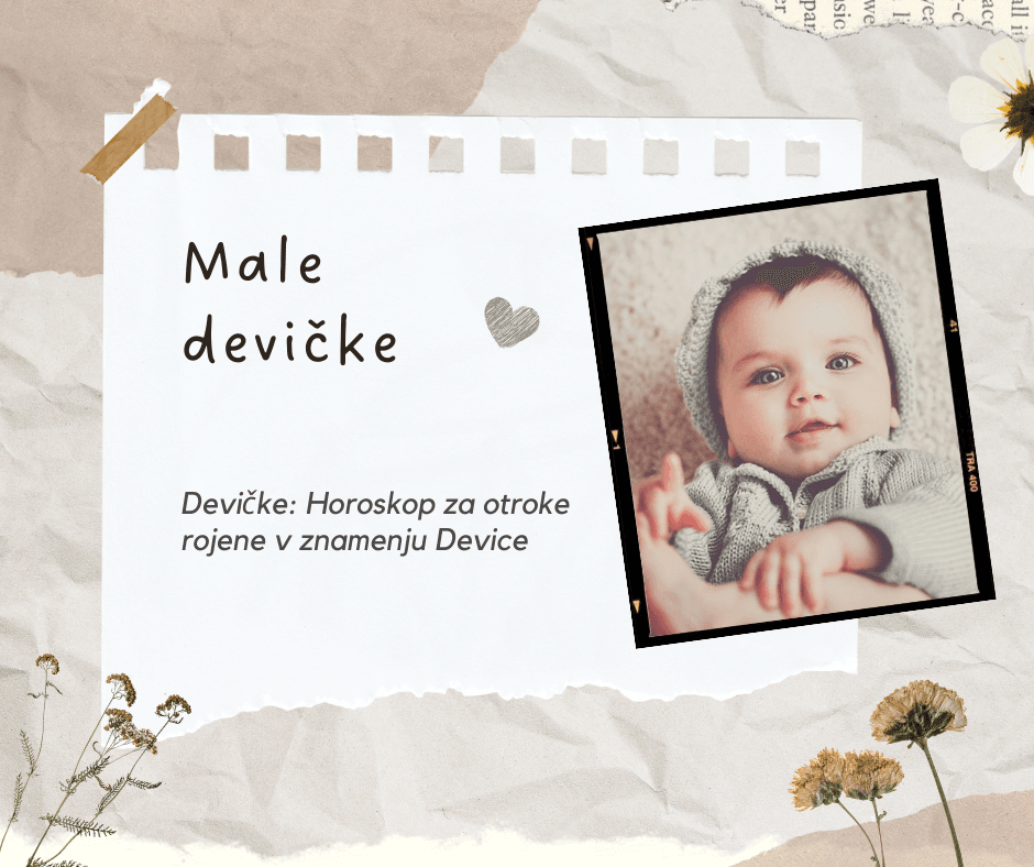 Devičke: Horoskop za otroke rojene v znamenju Device