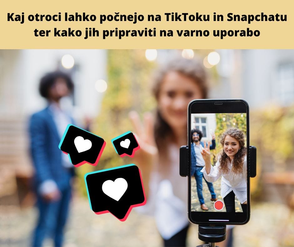 Kaj otroci počnejo na TikToku?