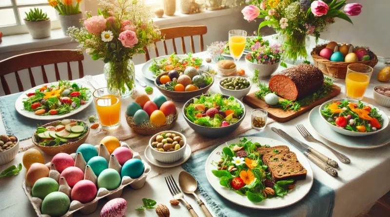 Praznična miza za veliko noč – zdrave alternative tradicionalnim jedem