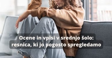 Ocene in vpisi v srednjo šolo: resnica, ki jo pogosto spregledamo