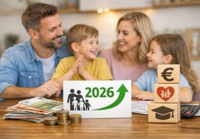 Uskladitev socialnih transferjev 2026: višji otroški dodatek, štipendije in denarna socialna pomoč